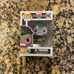 Funko POP! Marvel Lucha Libre - El Furioso #708 - BNIB